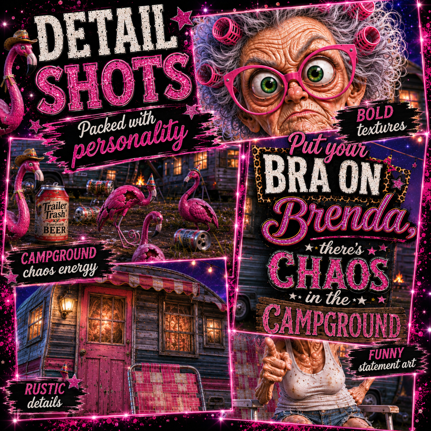 Funny CFunny Campground Brenda 20 oz Skinny Tumbler Wrap PNG Digital Downloadampground Brenda 20 oz Skinny Tumbler Wrap PNG Digital Download