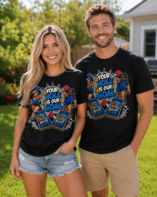 Team Rippin Lips Cornhole Unisex T-Shirt